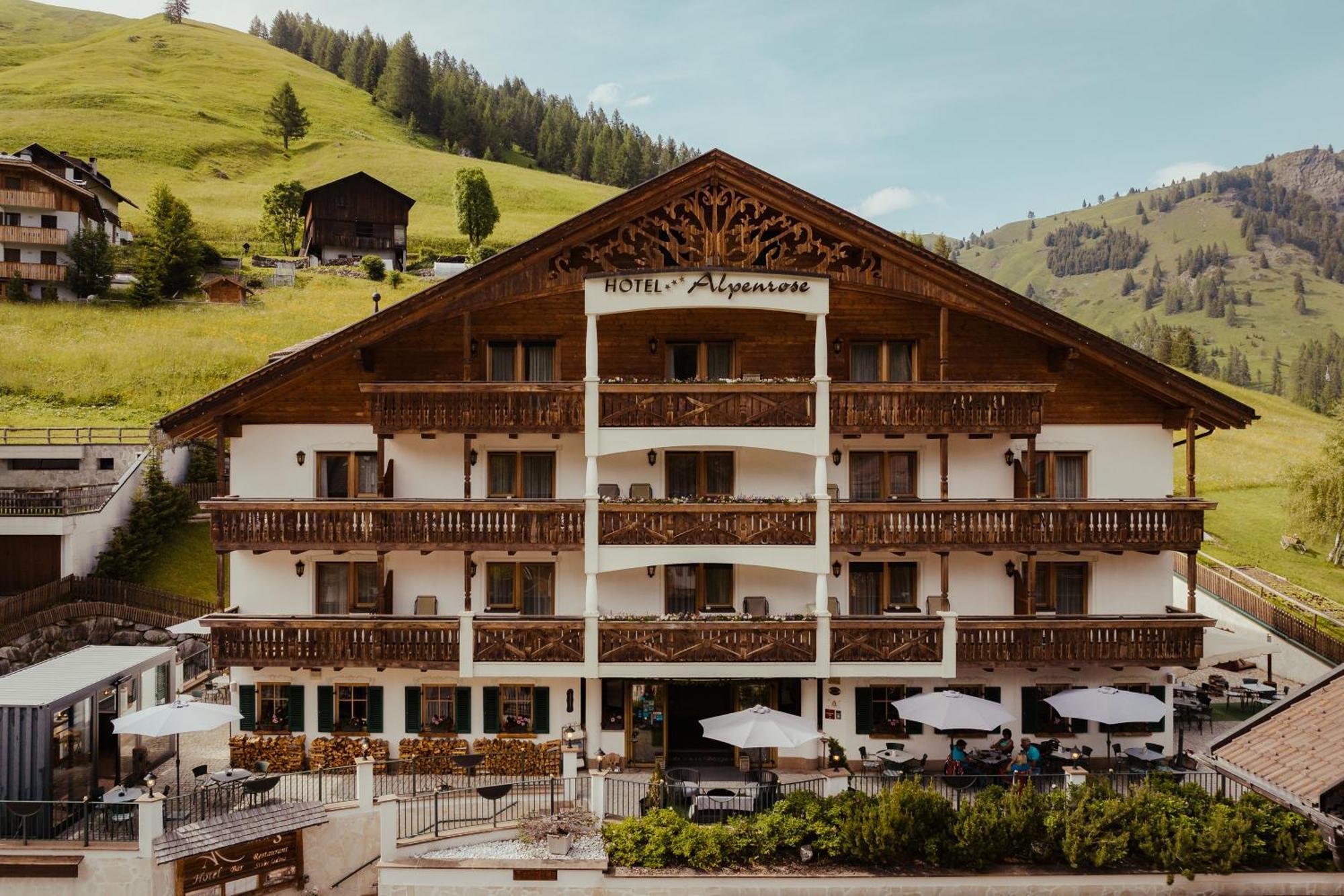 Hotel Alpenrose أرابّا المظهر الخارجي الصورة